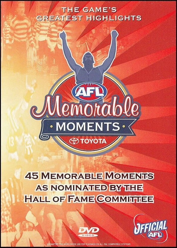 AFL memorable moments (2006) poster