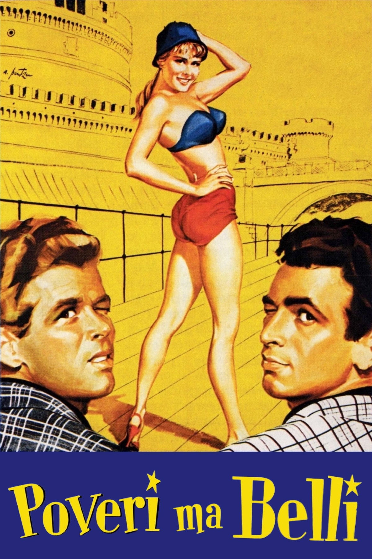 Poor But Beautiful (1957) poster