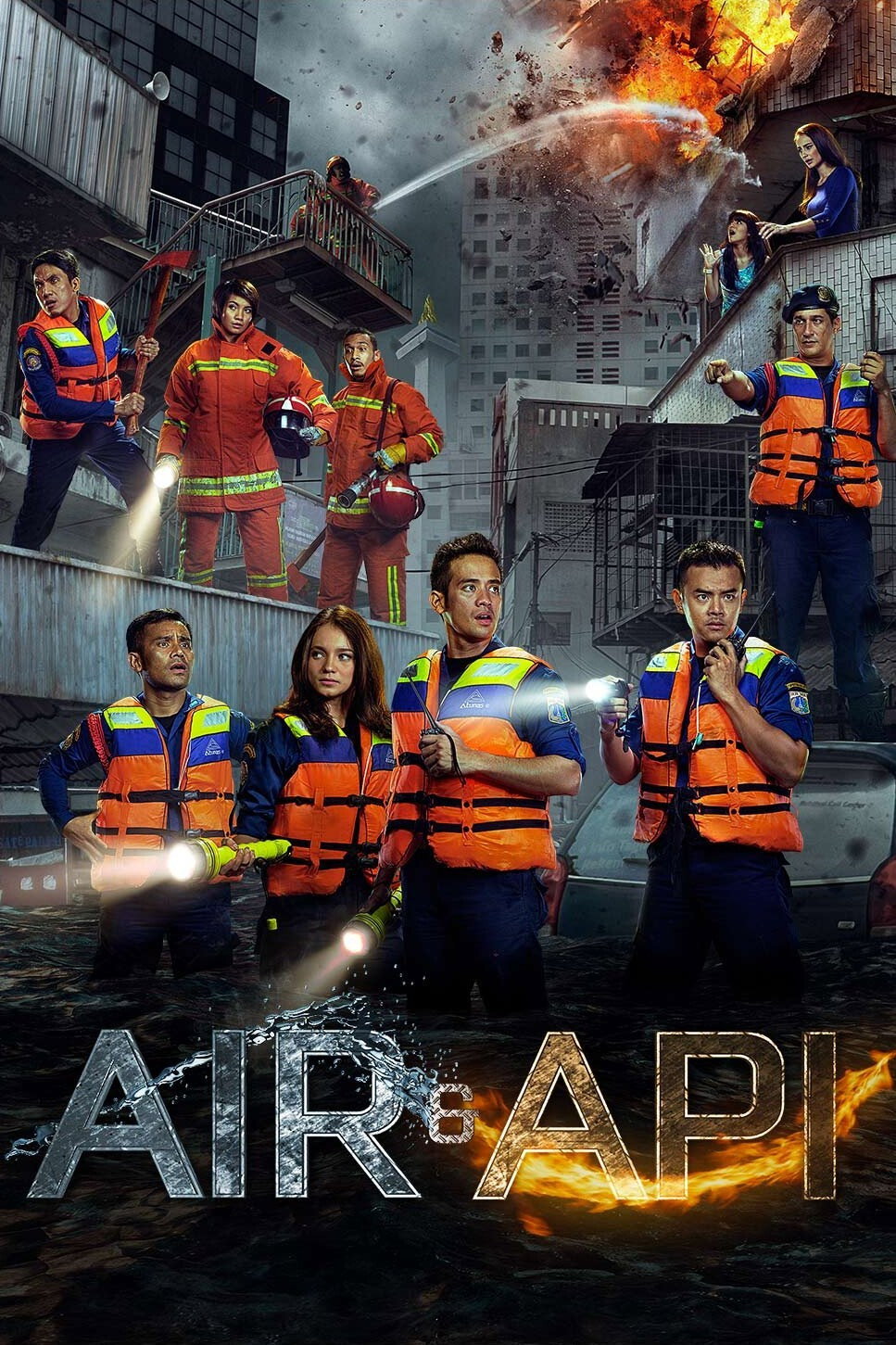 Water & Fire (2015) poster