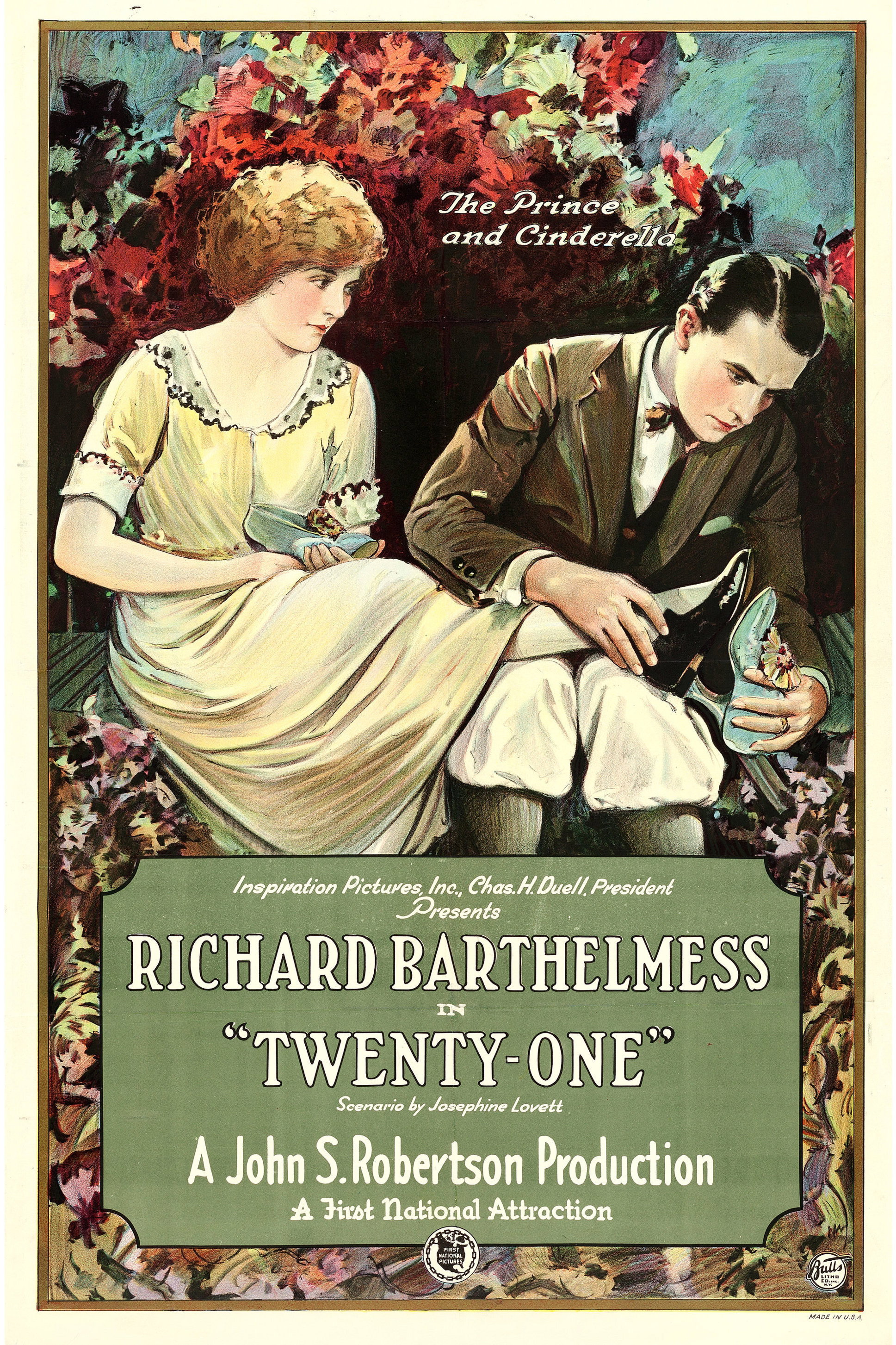 Twenty-One (1923) poster