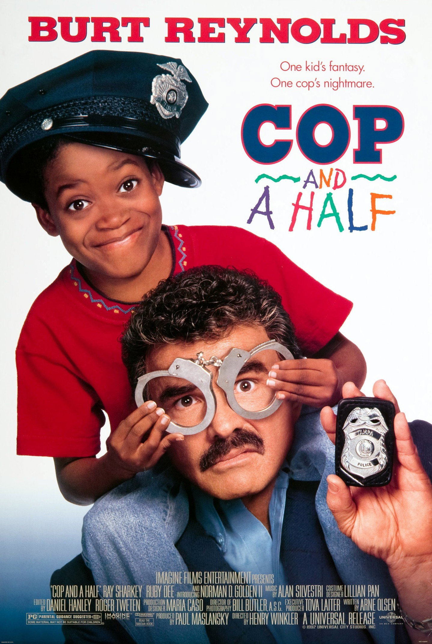 Cop & ½ (1993) poster