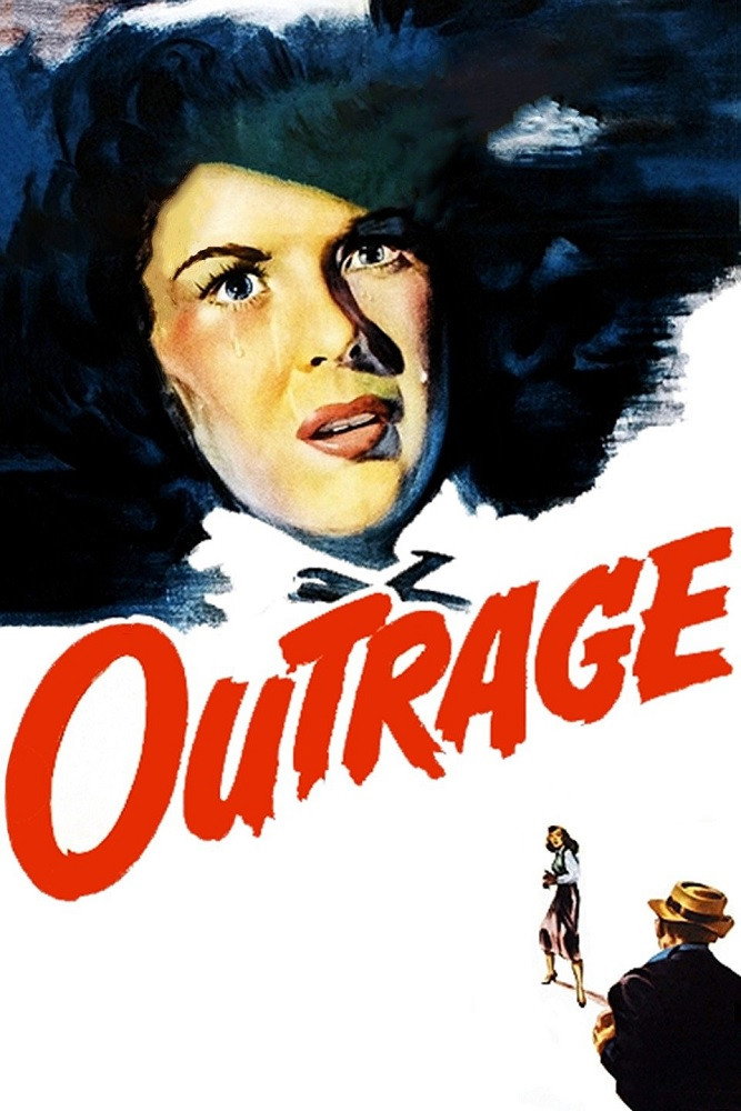 Outrage (1950) poster