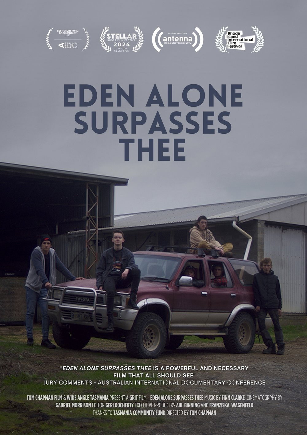Eden Alone Surpasses Thee (2022) poster