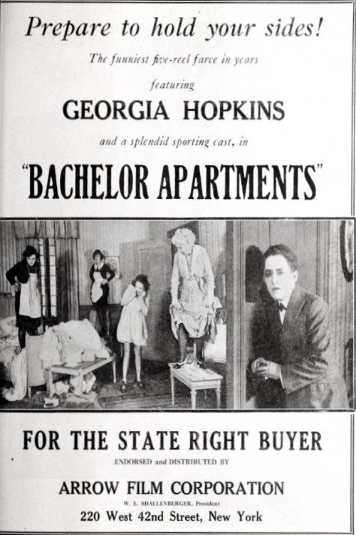 Bachelor Apartments (1921) poster