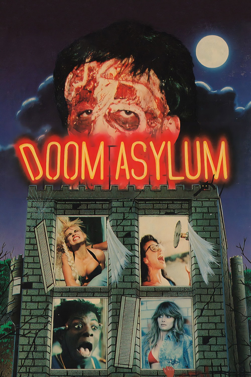 Doom Asylum (1988) poster
