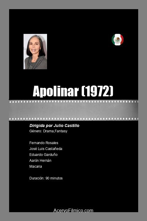 Apolinar (1972) poster