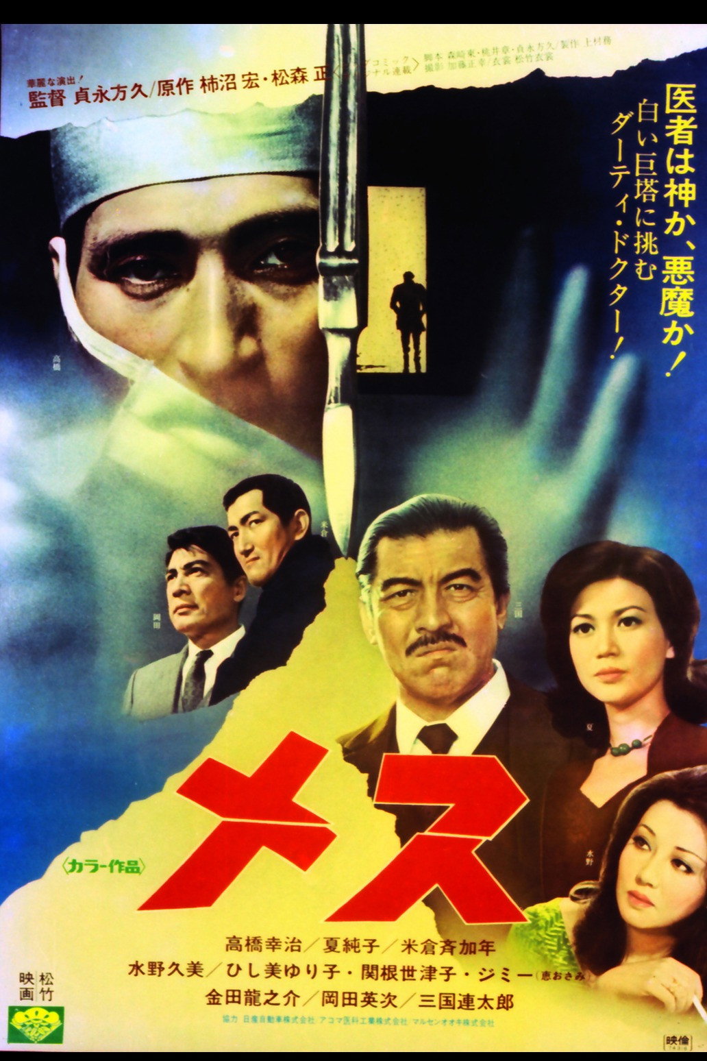Scalpel (1974) poster