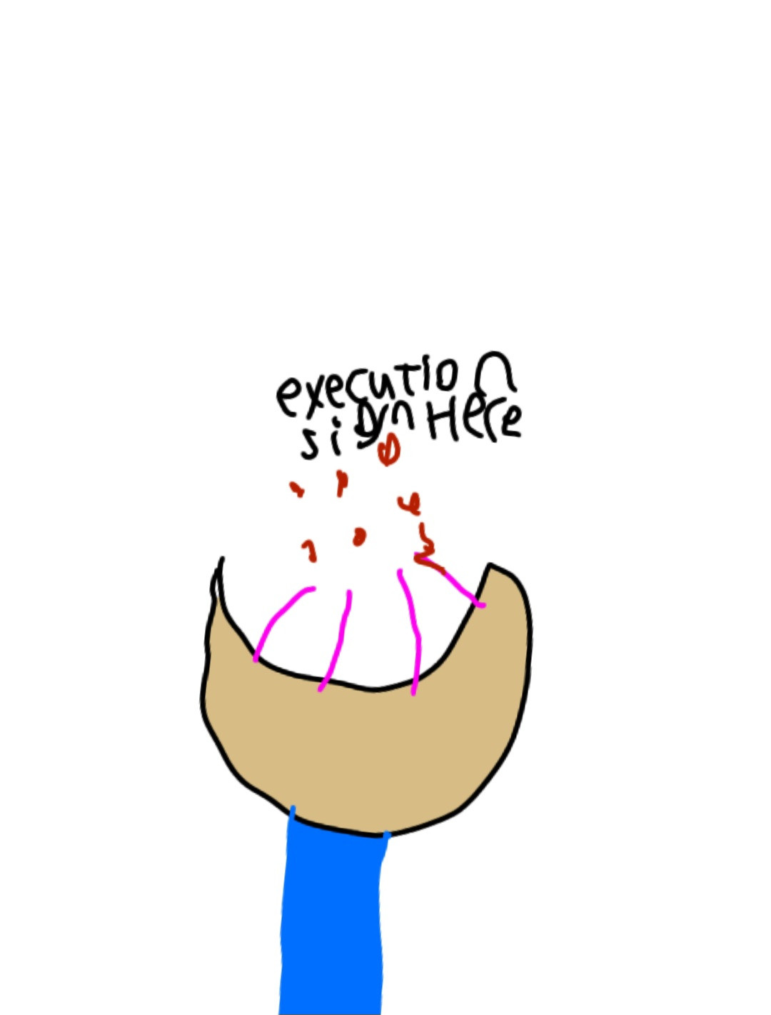 Execution:sign here (2026) poster