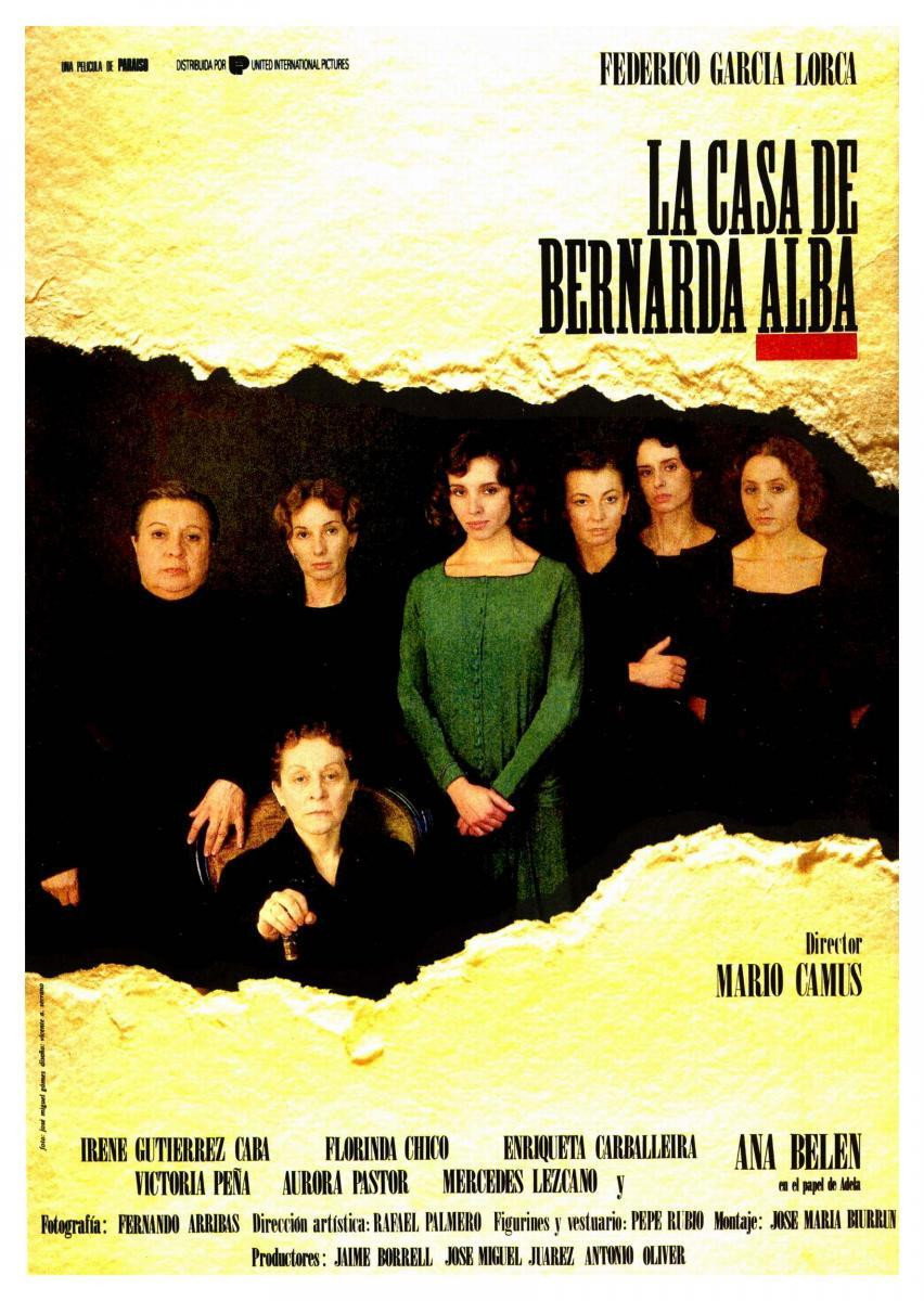The House of Bernarda Alba (1987) poster