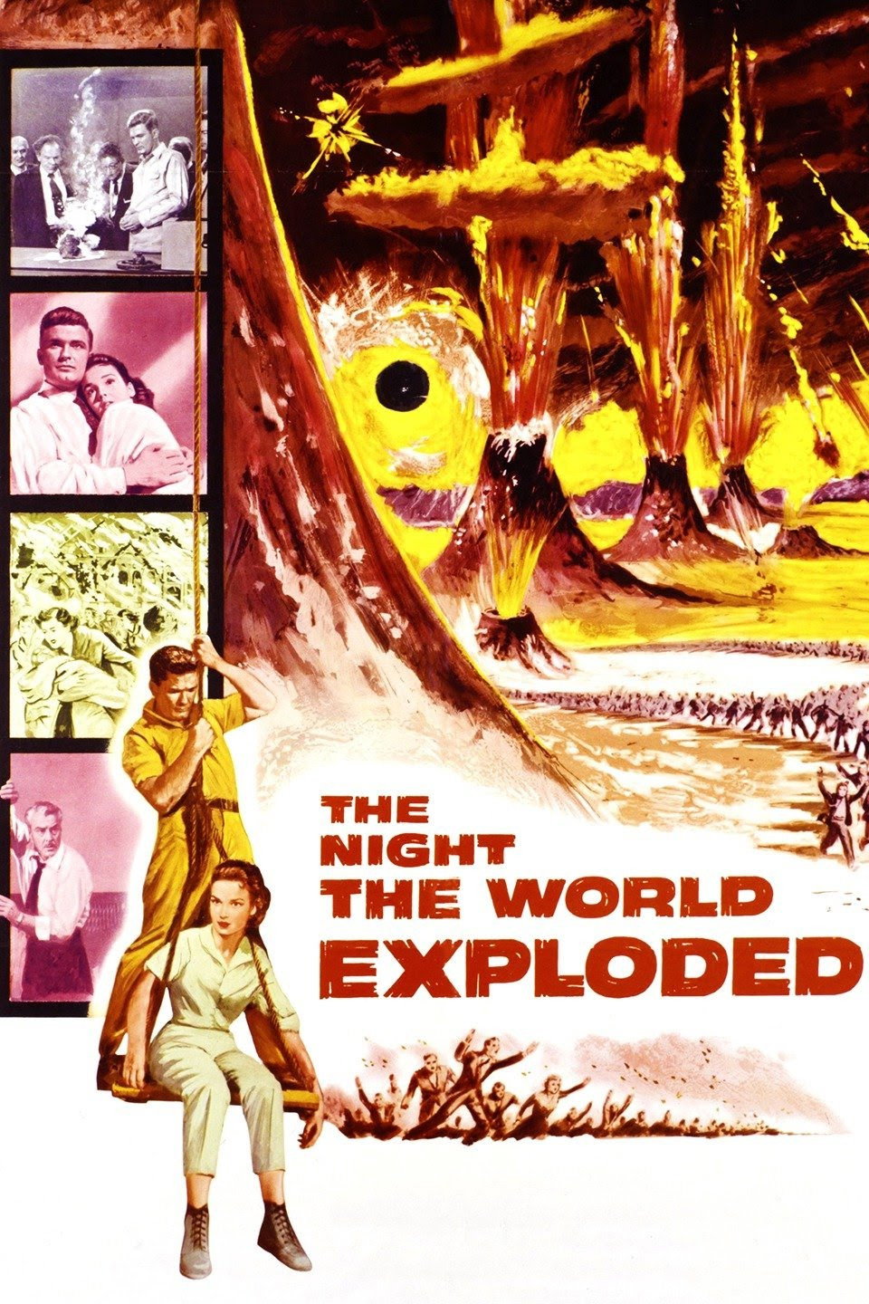 The Night the World Exploded (1957) poster