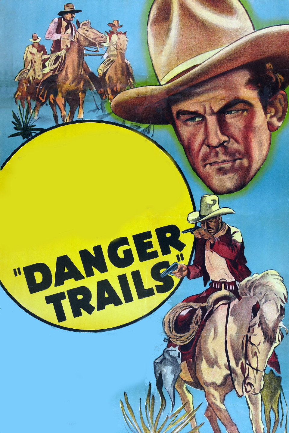 Danger Trails (1935) poster
