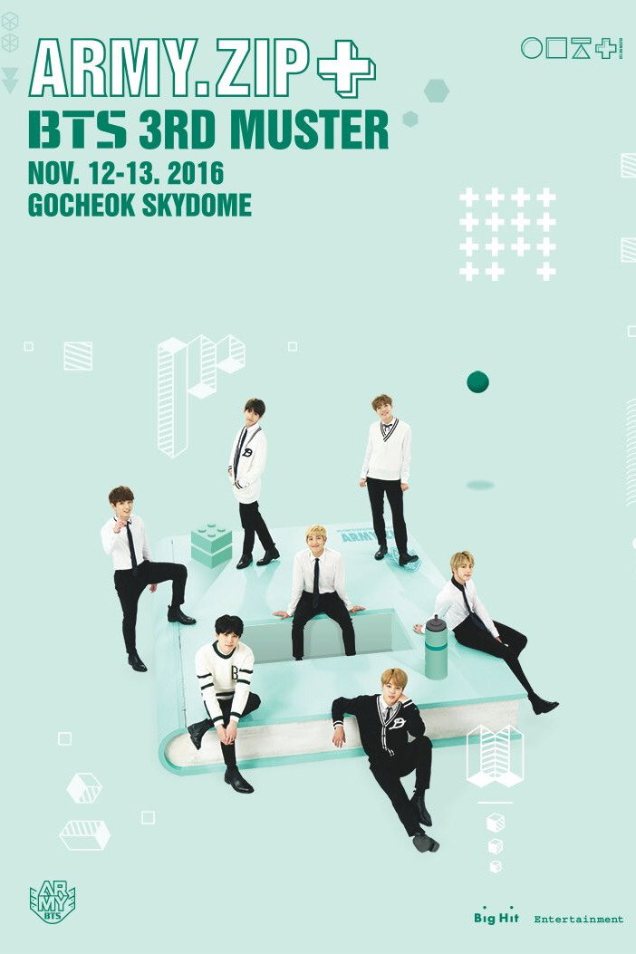 BTS 3rd Muster: [ARMY.ZIP+] (2017) poster