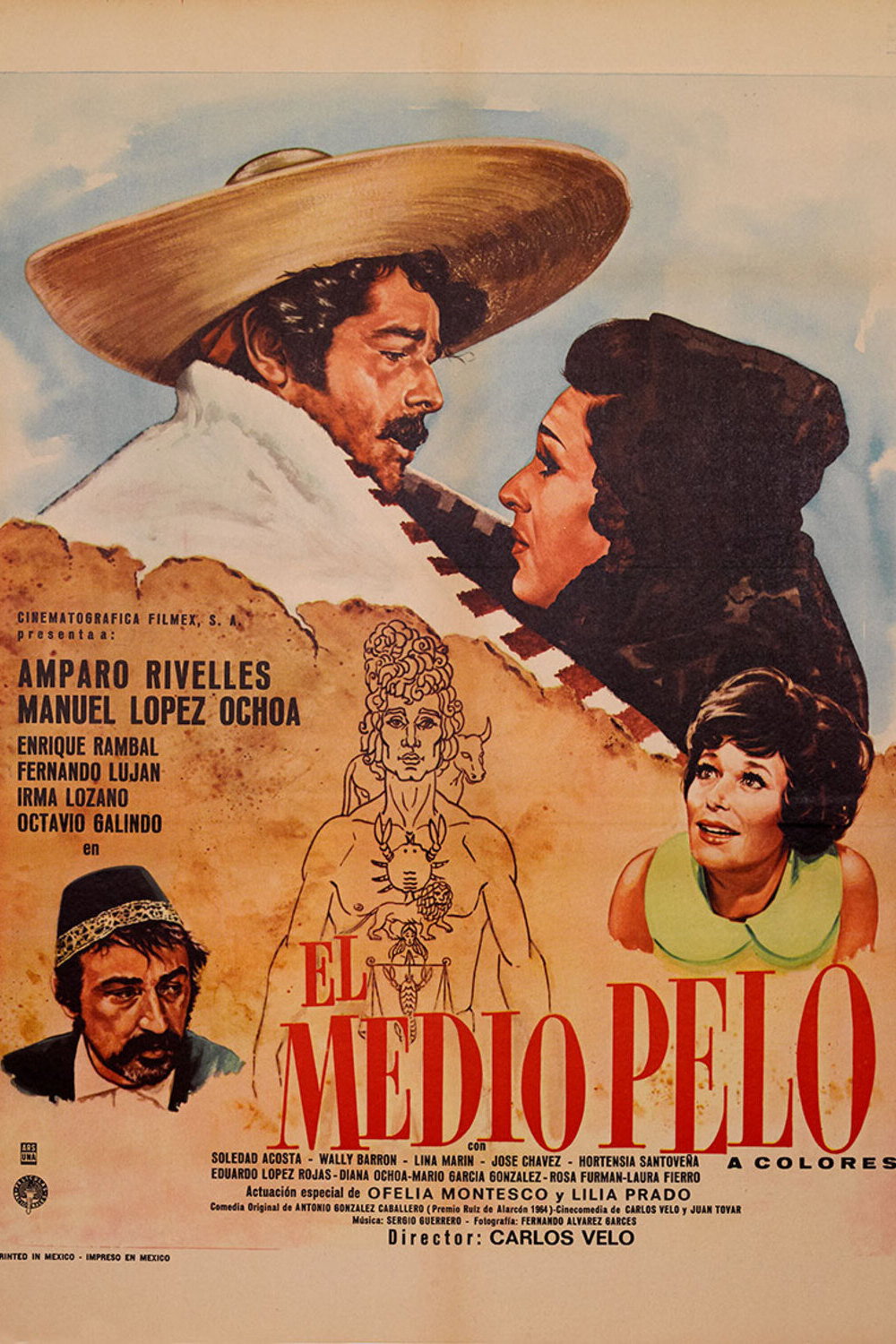 El medio pelo (1972) poster