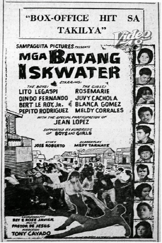 Mga Batang Iskwater (1964) poster