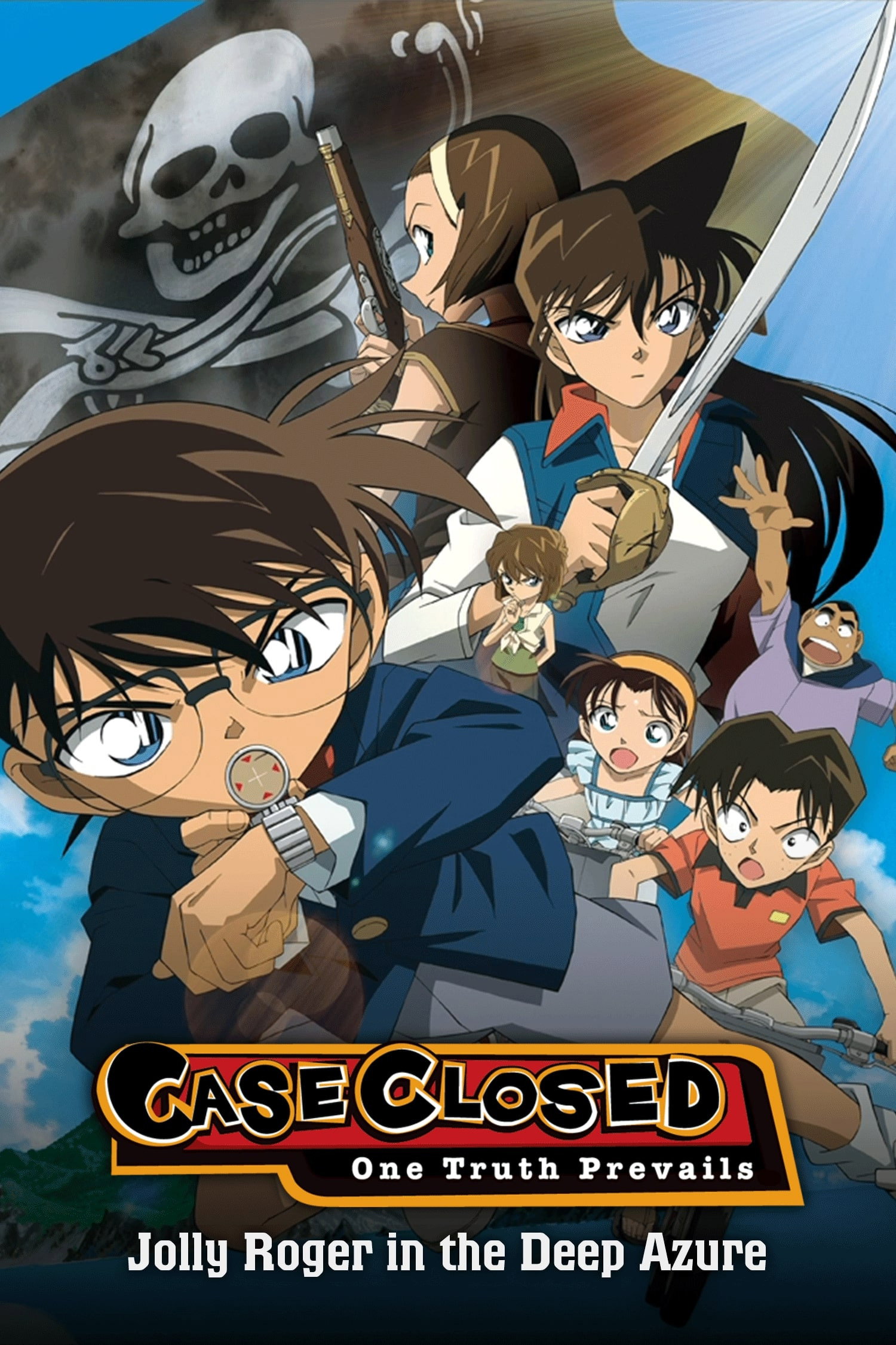 Detective Conan: Jolly Roger in the Deep Azure (2007) poster