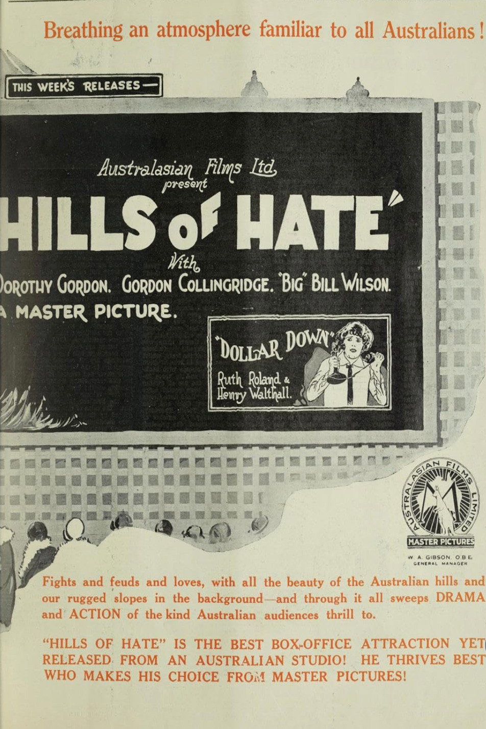 Hills of Hate (1926) poster