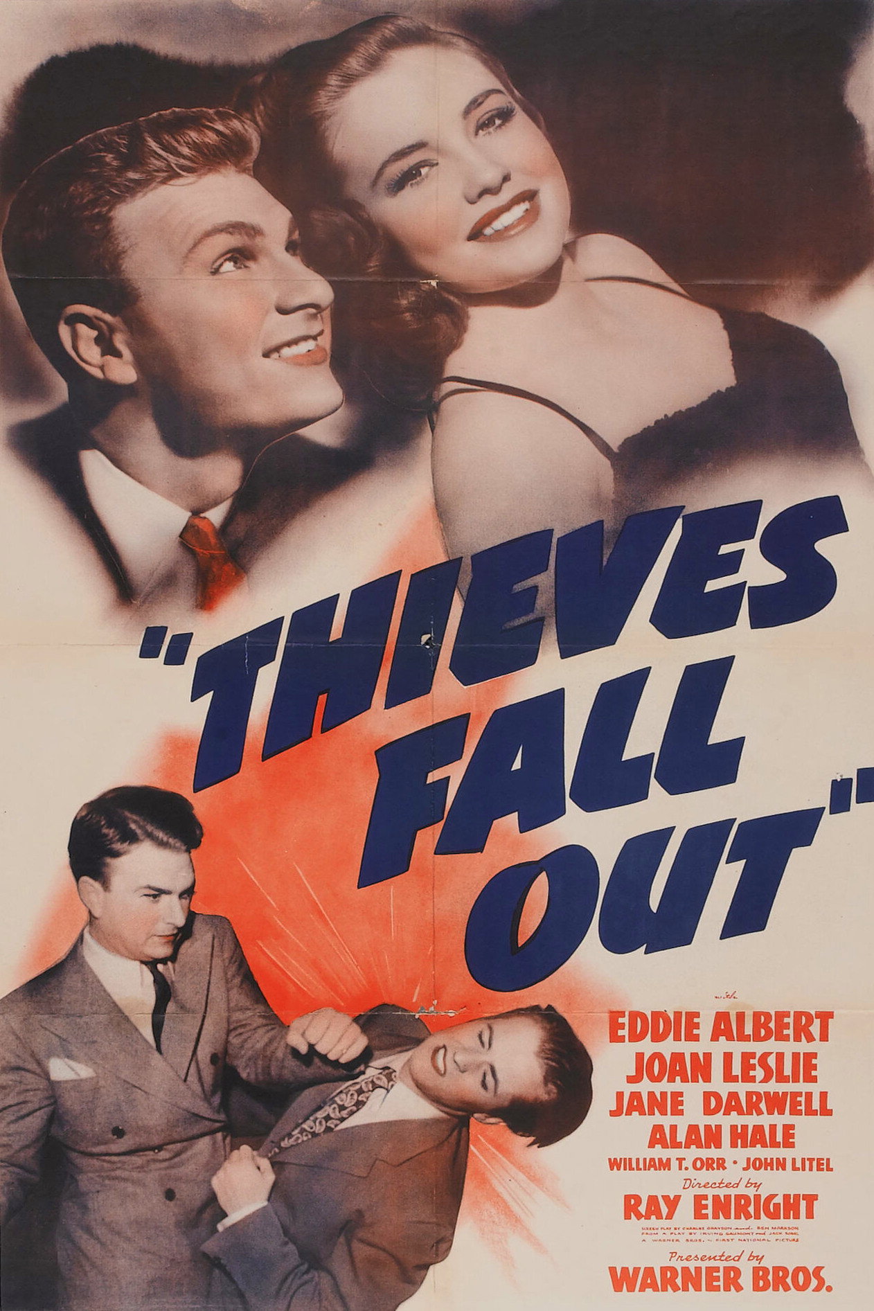 Thieves Fall Out (1941) poster