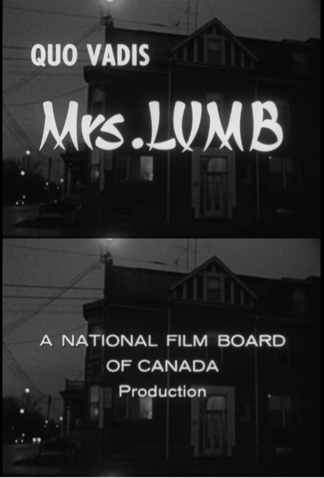 Quo Vadis, Mrs. Lumb? (1965) poster