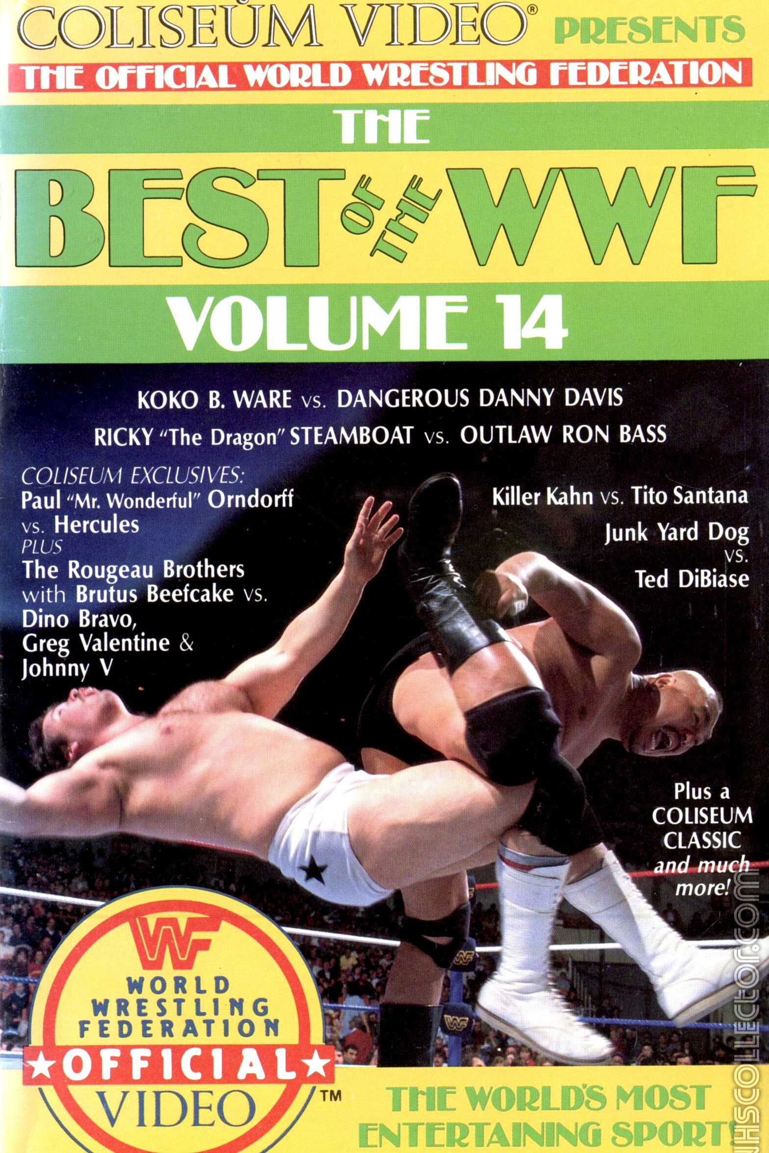 The Best of the WWF: volume 14 (1987) poster