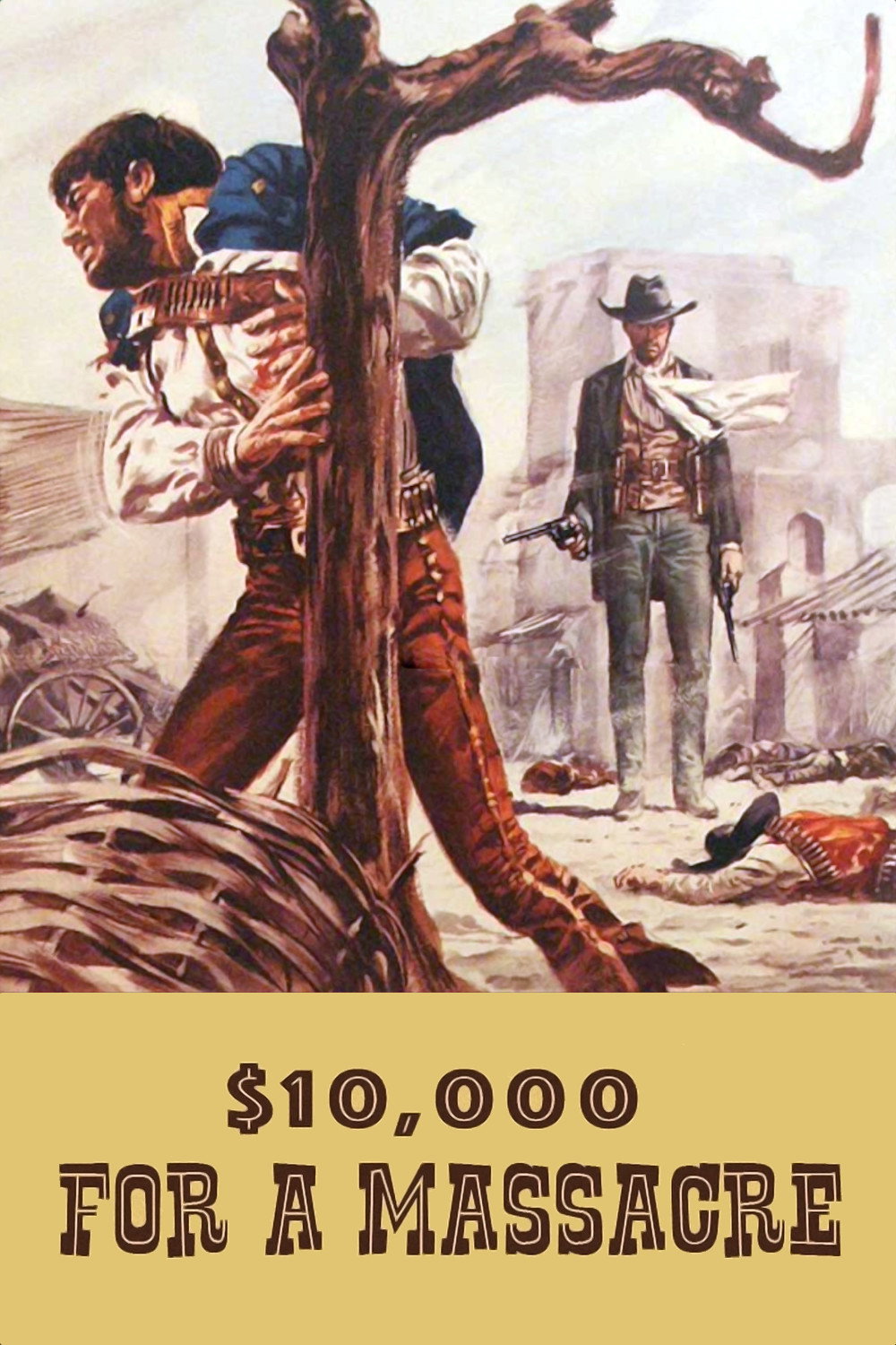 $10,000 for a Massacre (1967) poster
