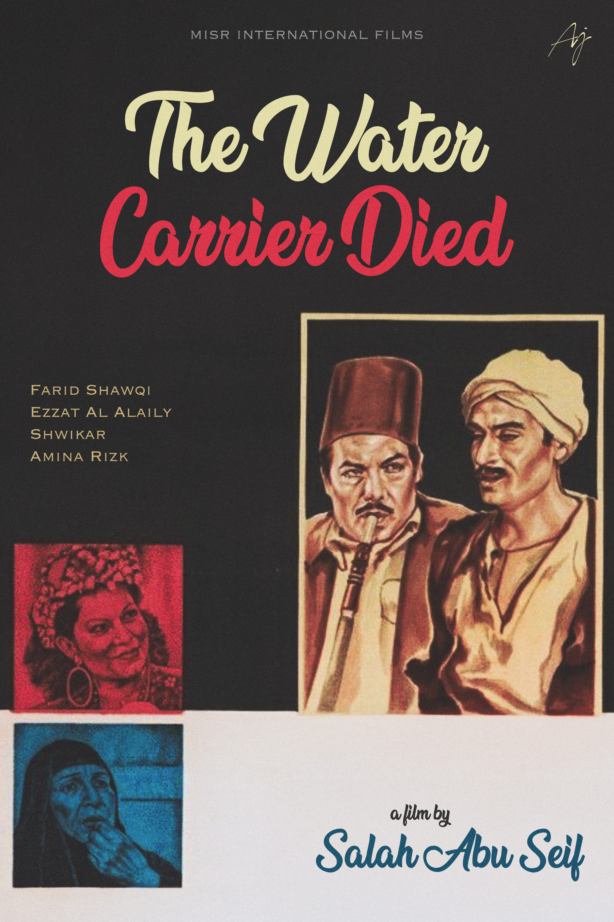 The Water-Carrier Is Dead (1977) poster