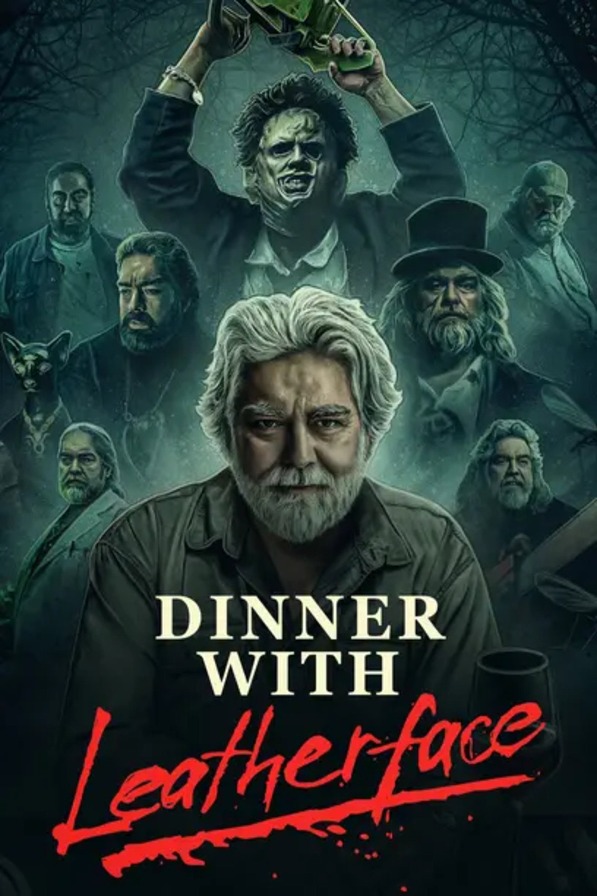 Dinner with Leatherface (2024) poster