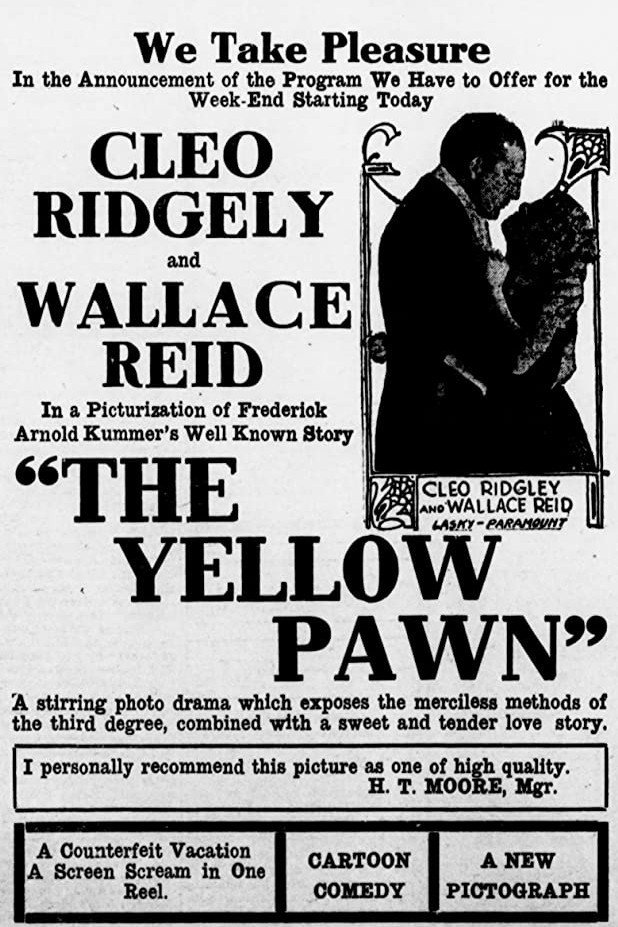 The Yellow Pawn (1916) poster