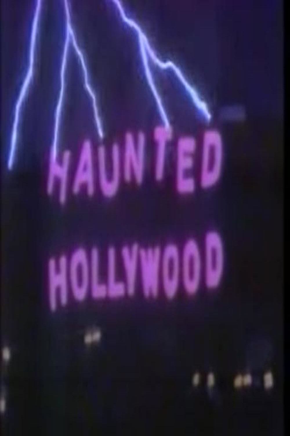 Haunted Hollywood (1986) poster