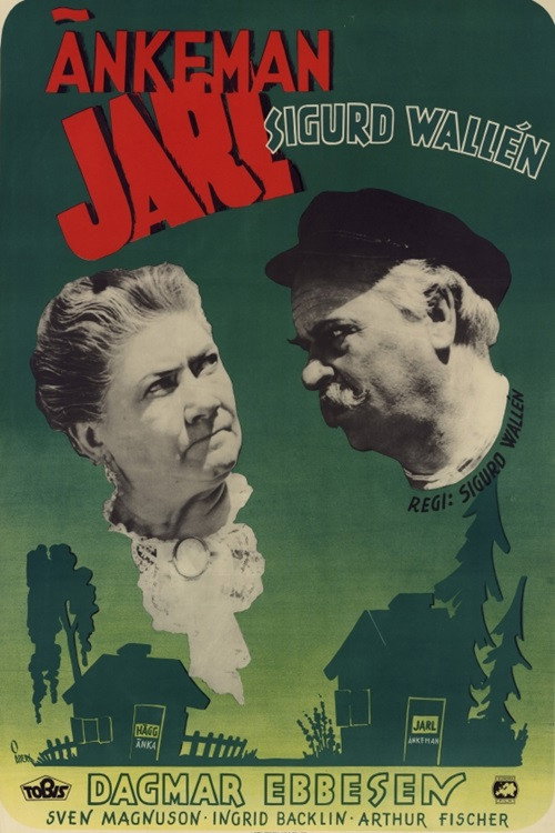 Änkeman Jarl (1945) poster