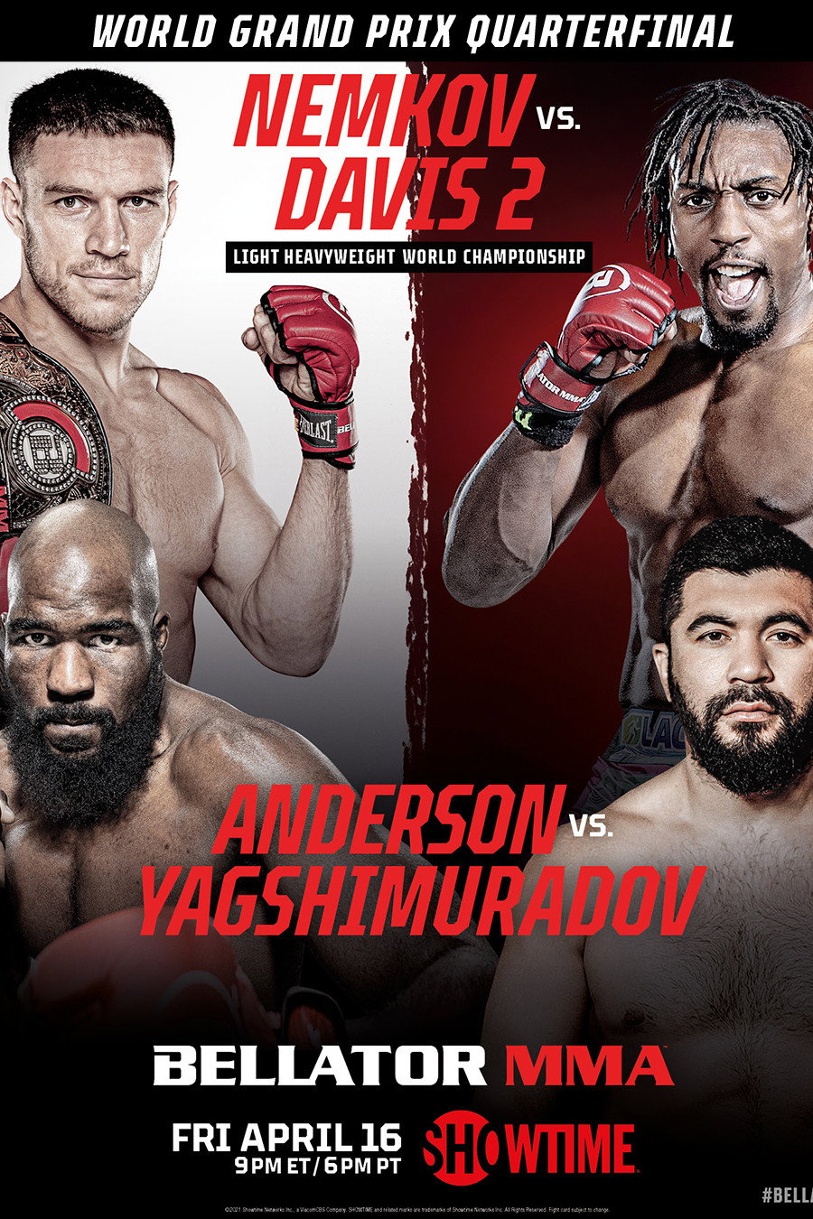 Bellator 257: Nemkov vs. Davis 2 (2021) poster