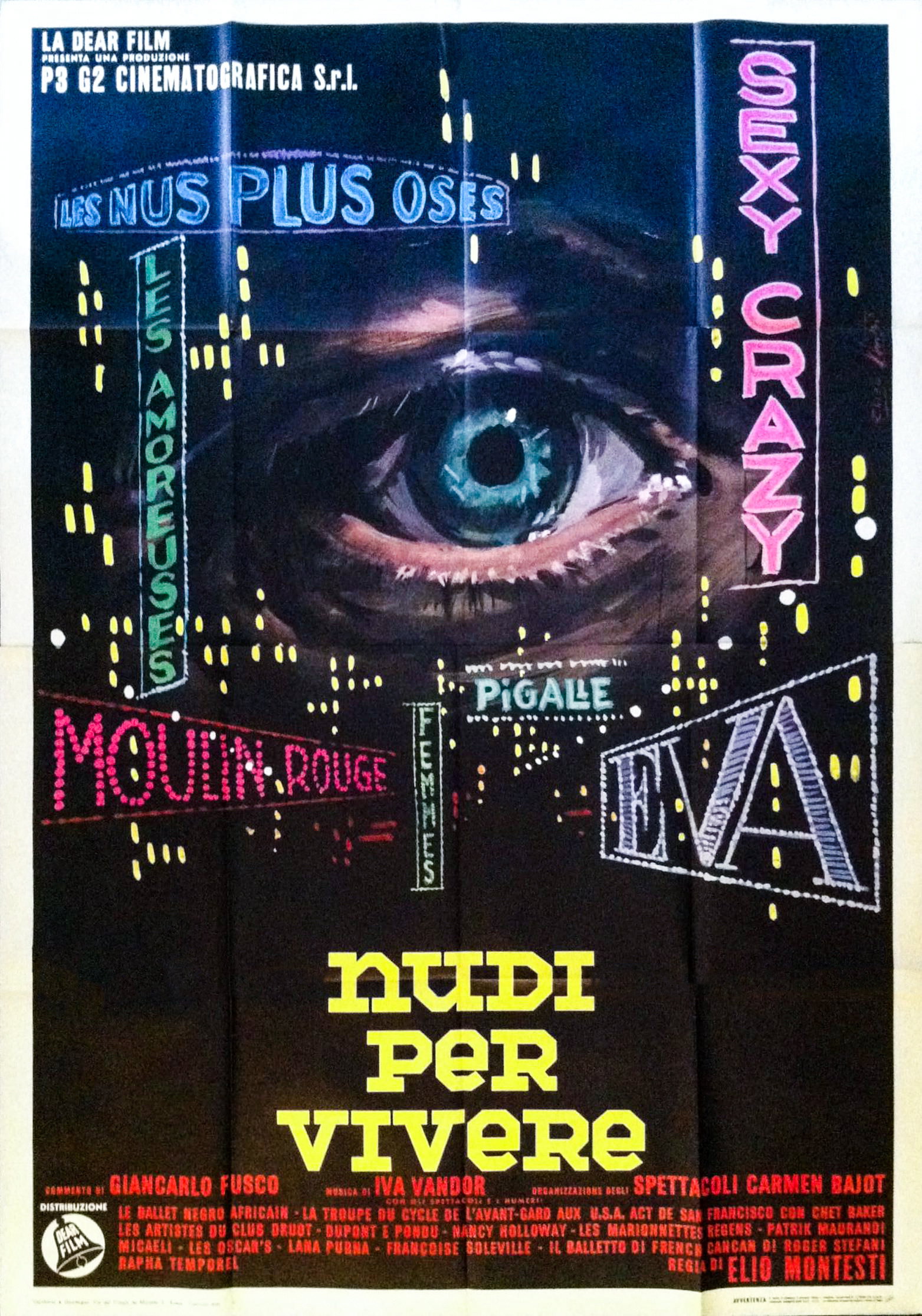 Nudi per vivere (1963) poster