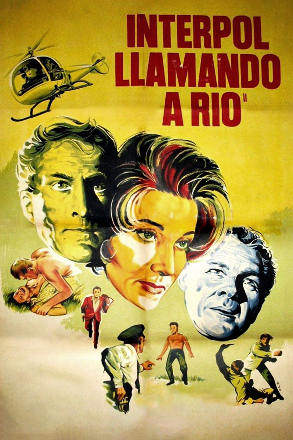 Interpol llamando a Río (1962) poster