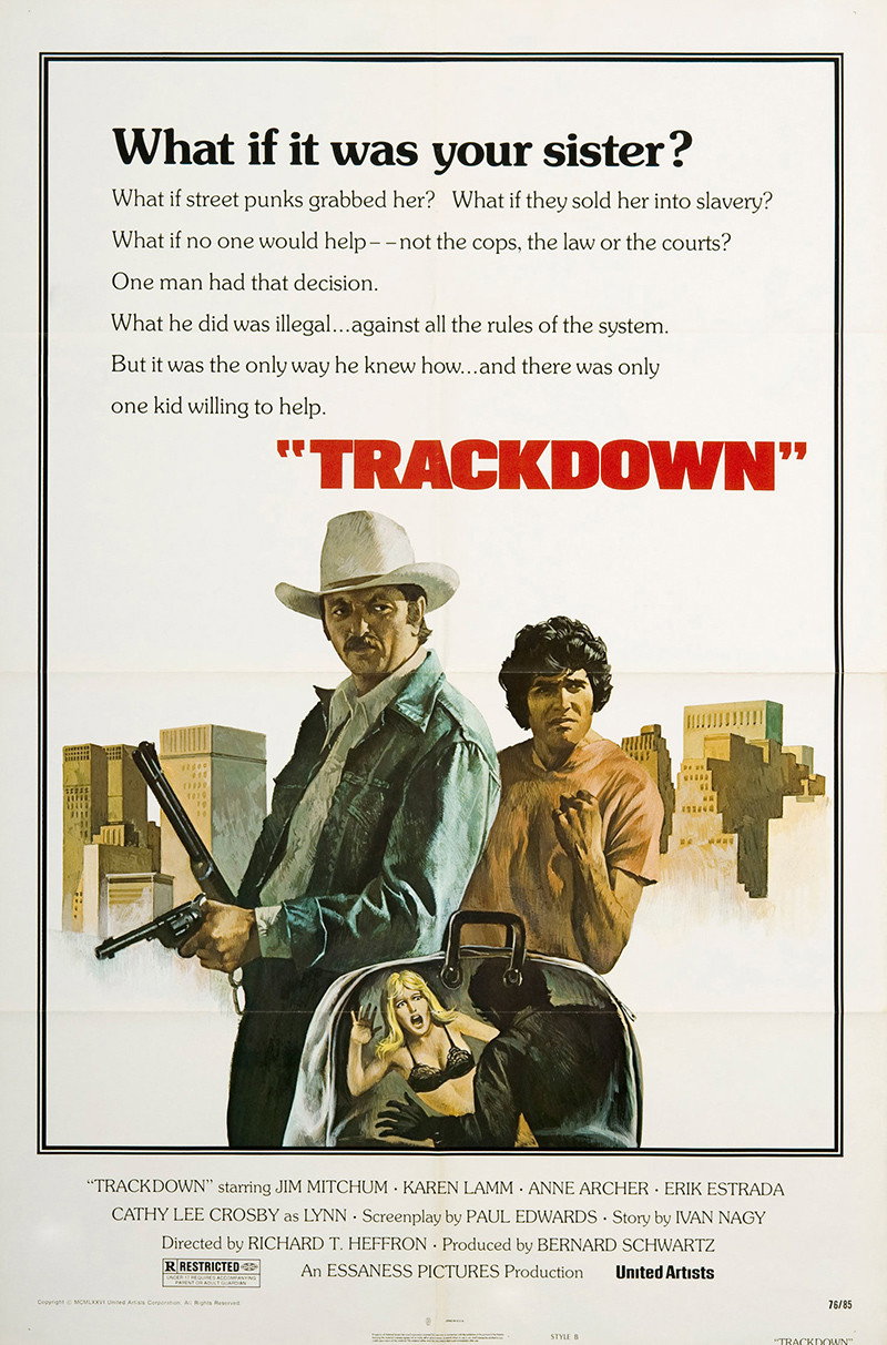 Trackdown (1976) poster
