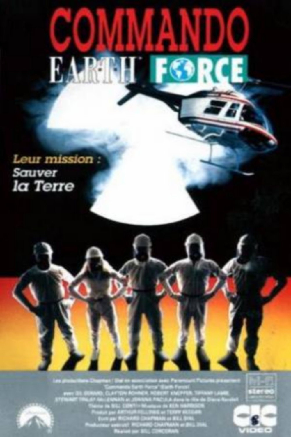 Commando Earth Force (1990) poster