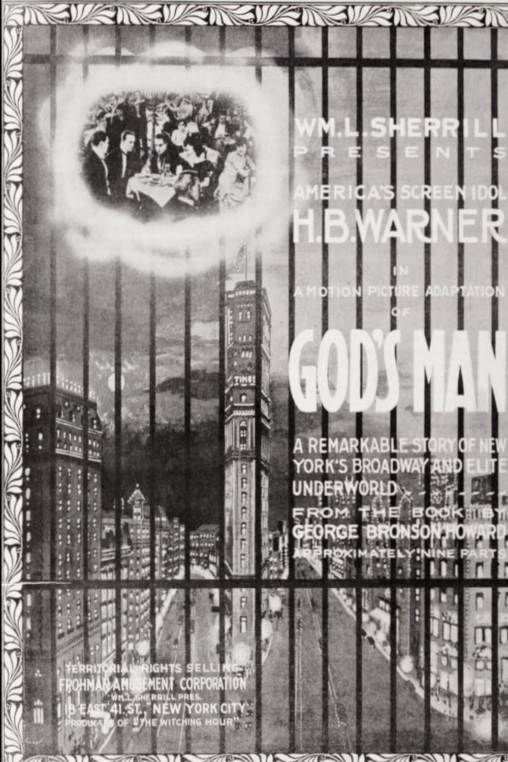 God's Man (1917) poster