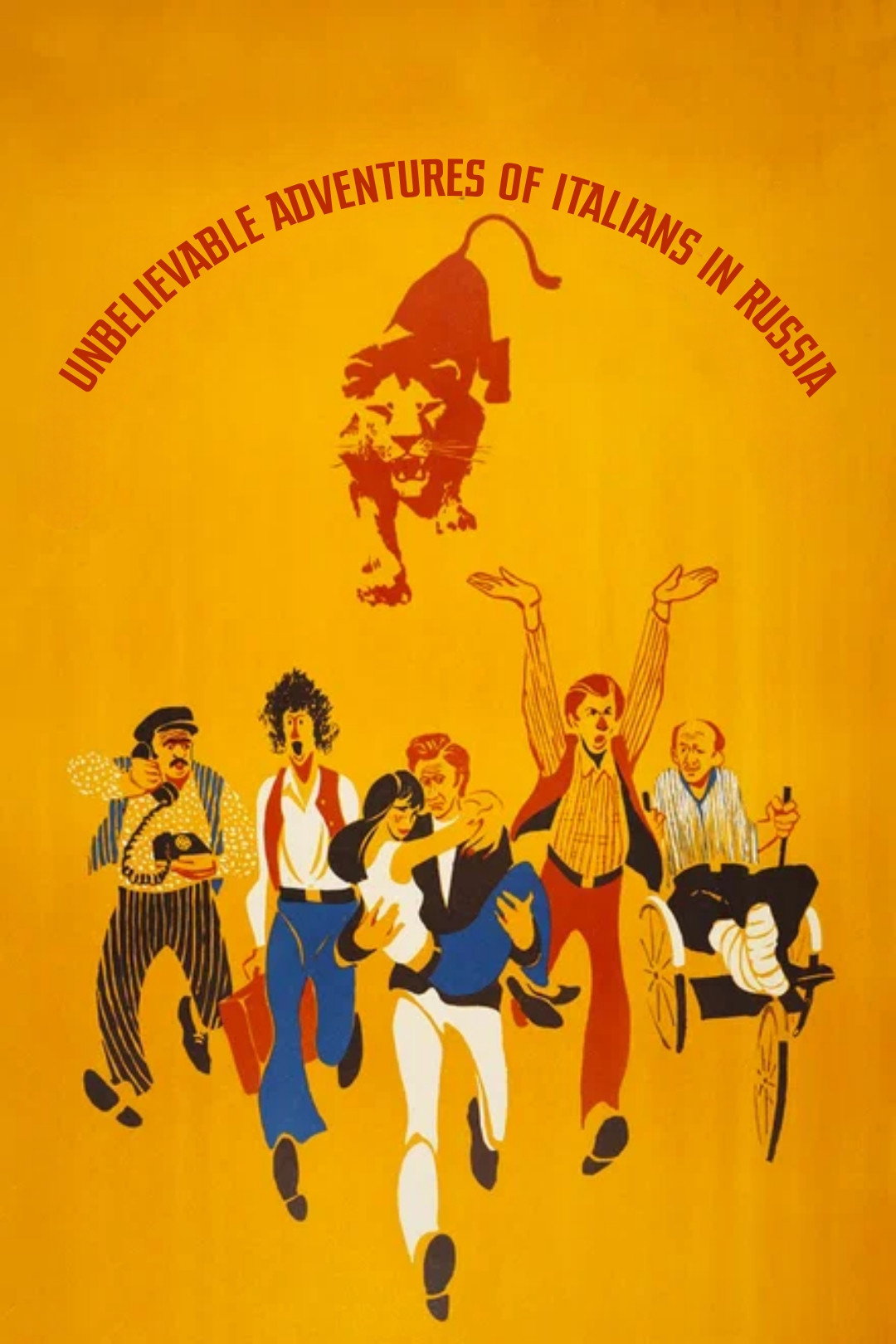 Unbelievable Adventures of Italians in Russia (1974) poster