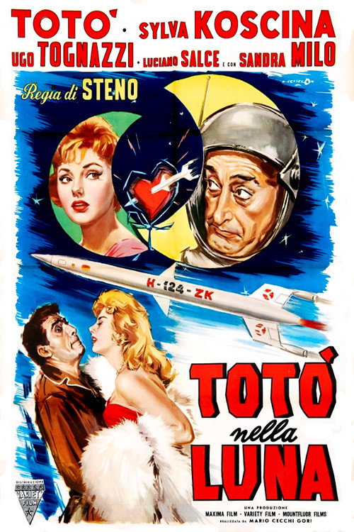 Totò in the Moon (1958) poster