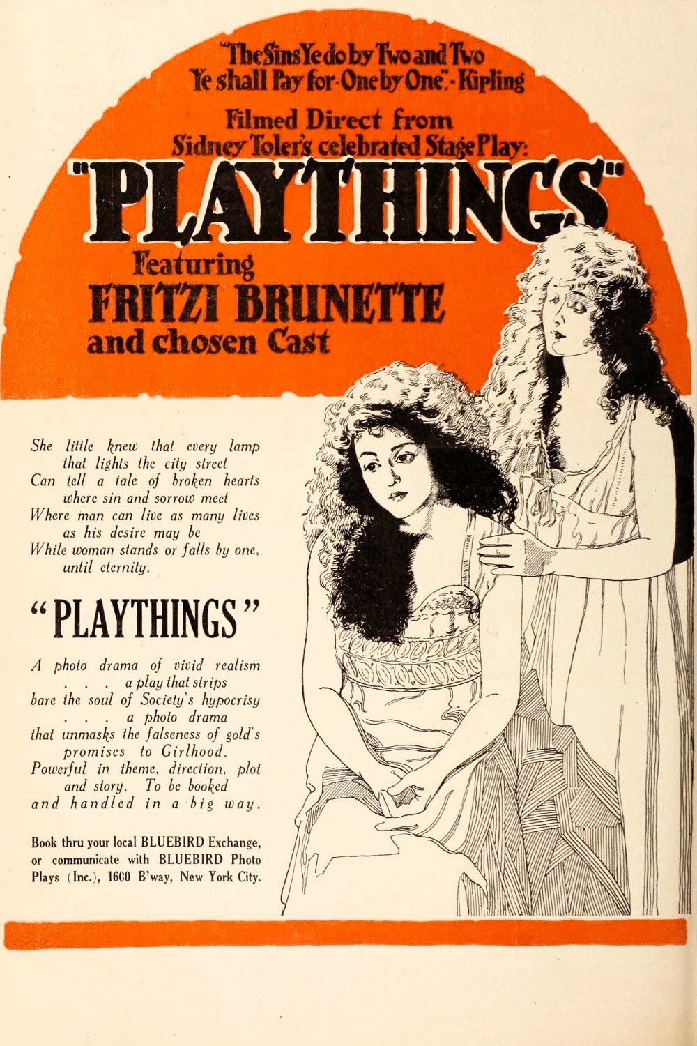 Playthings (1918) poster