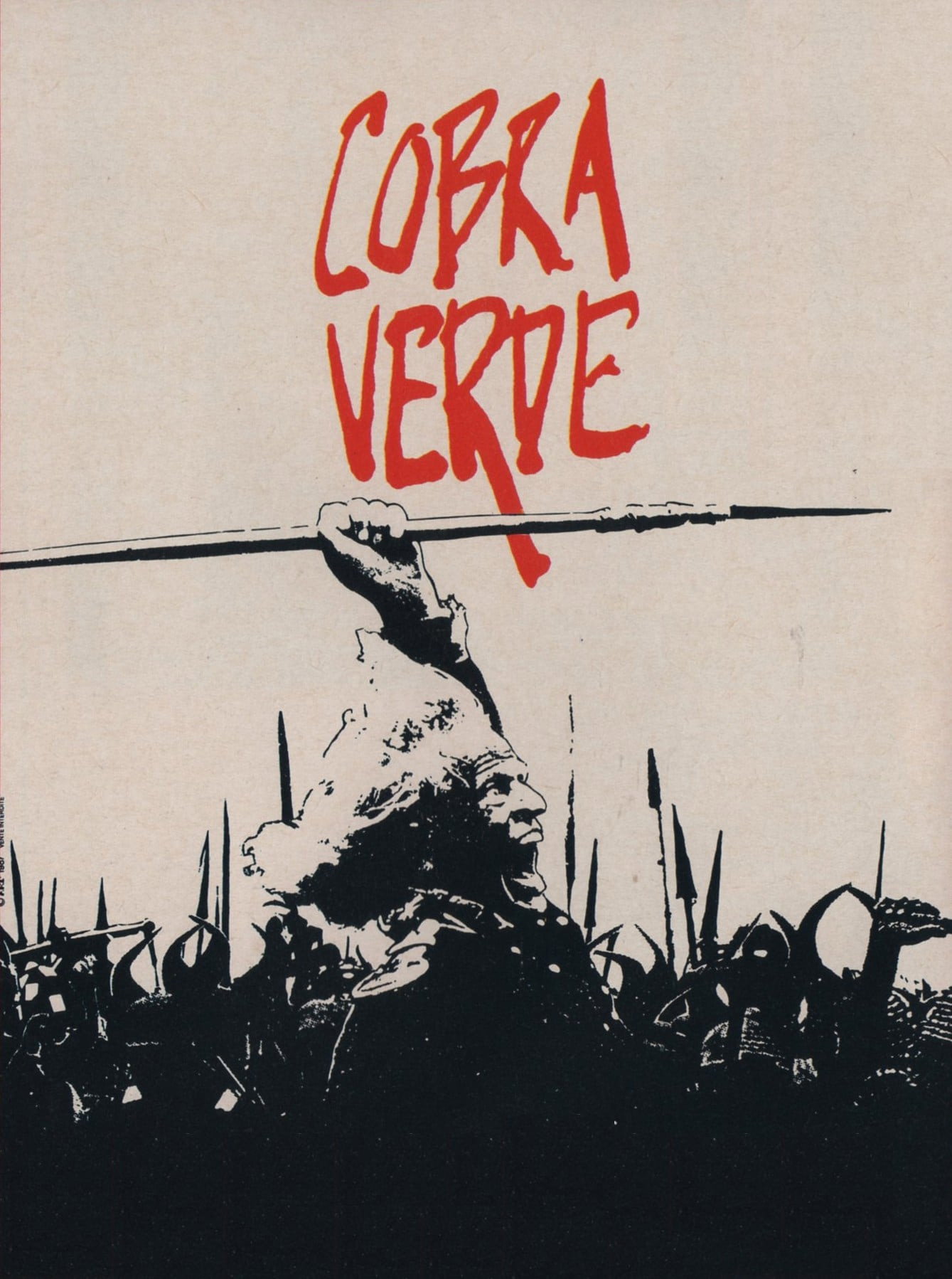 Cobra Verde (1987) poster
