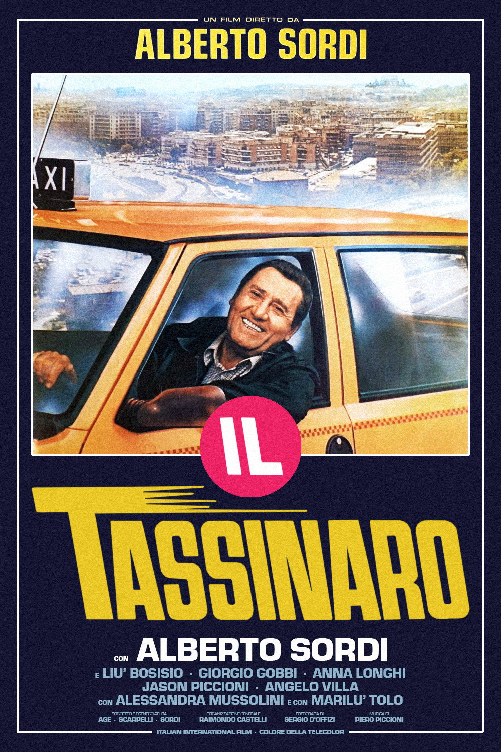 Il tassinaro (1983) poster