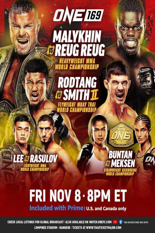 ONE 169: Malykhin vs. Reug Reug (2024) poster