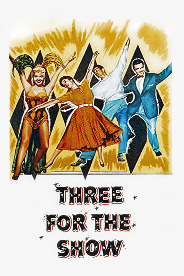 Three for the Show (1955) poster
