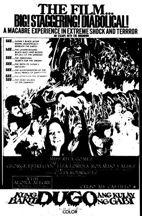 Why Blood is the Color of the Night (1974) poster