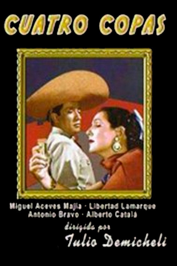 Cuatro copas (1958) poster