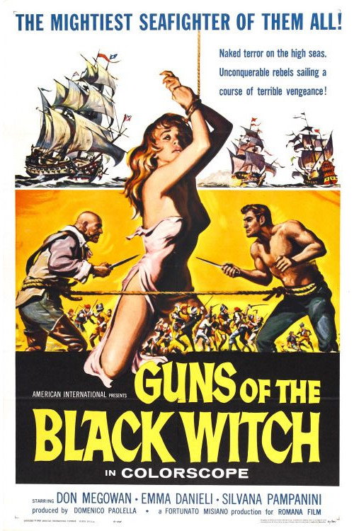 Guns of the Black Witch (1961) poster