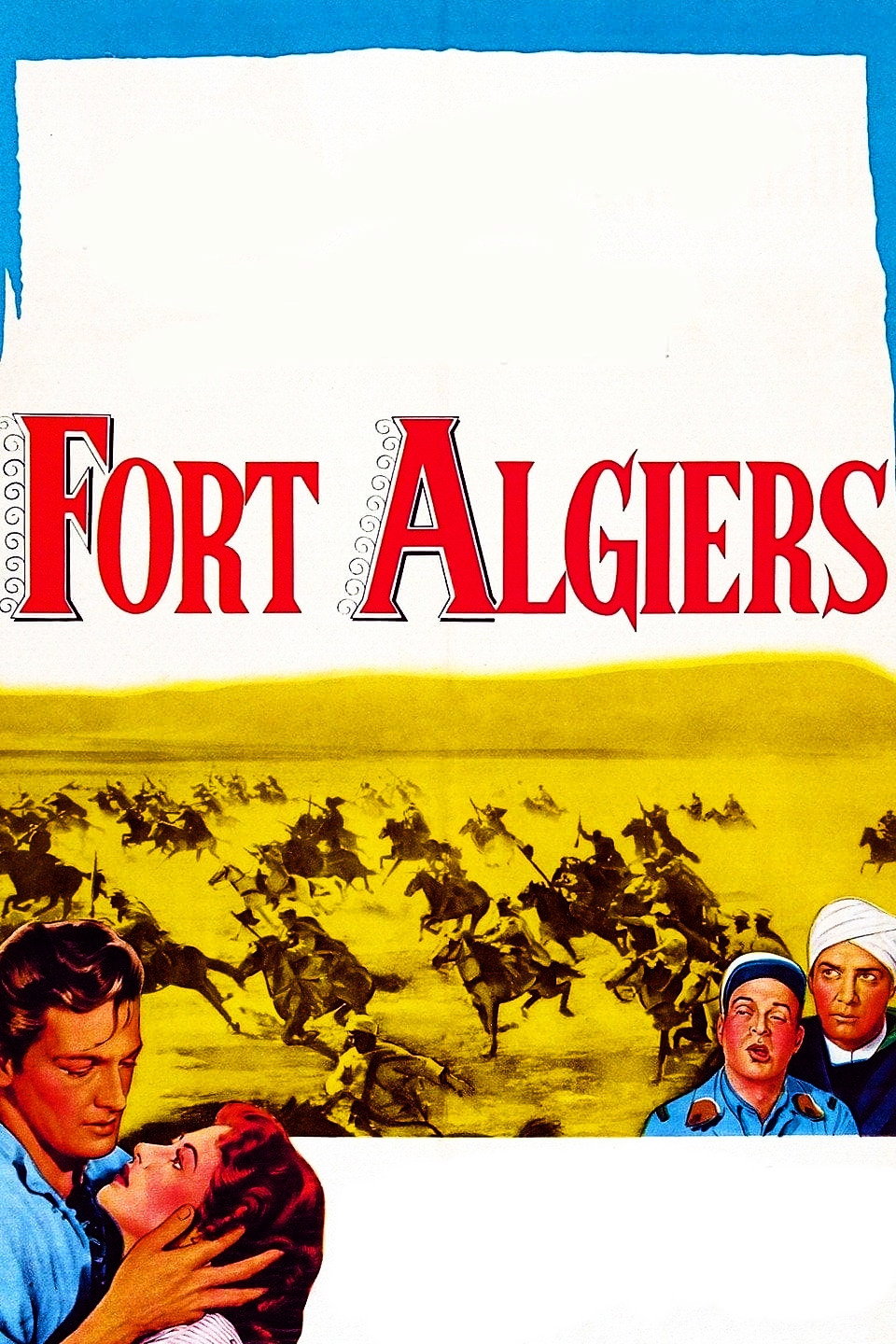 Fort Algiers (1953) poster