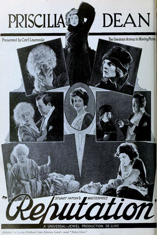 Reputation (1921) poster