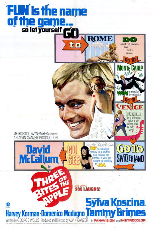 Three Bites of the Apple (1967) poster