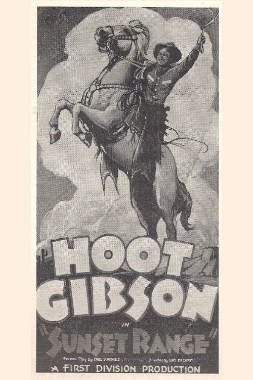 Sunset Range (1935) poster