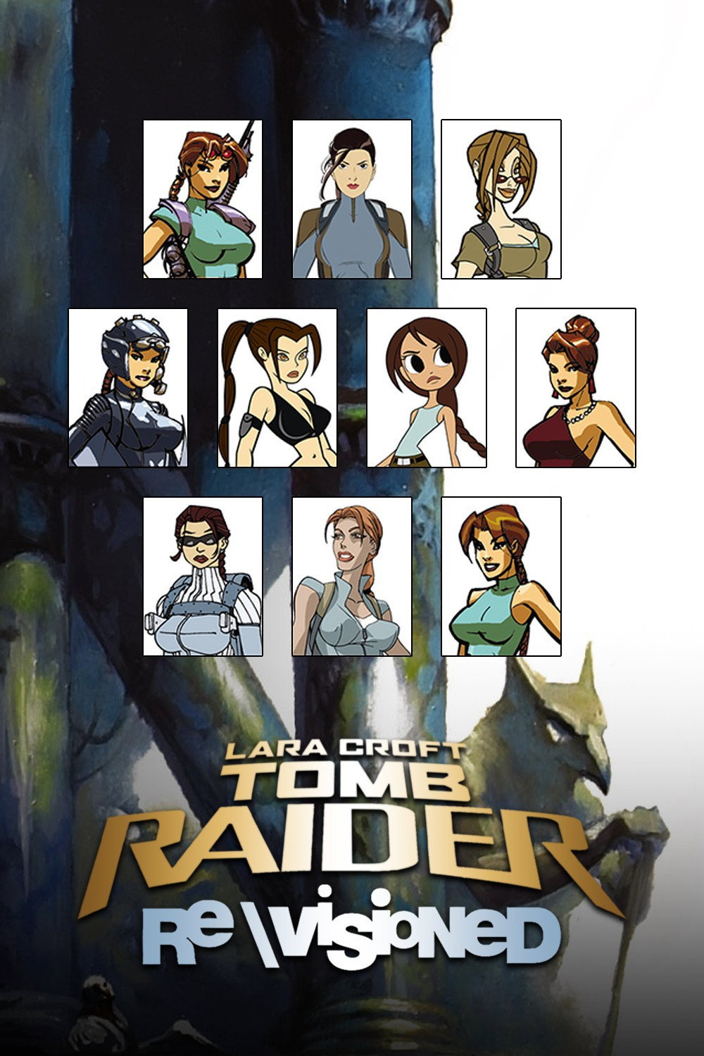 Revisioned: Tomb Raider (2007) poster